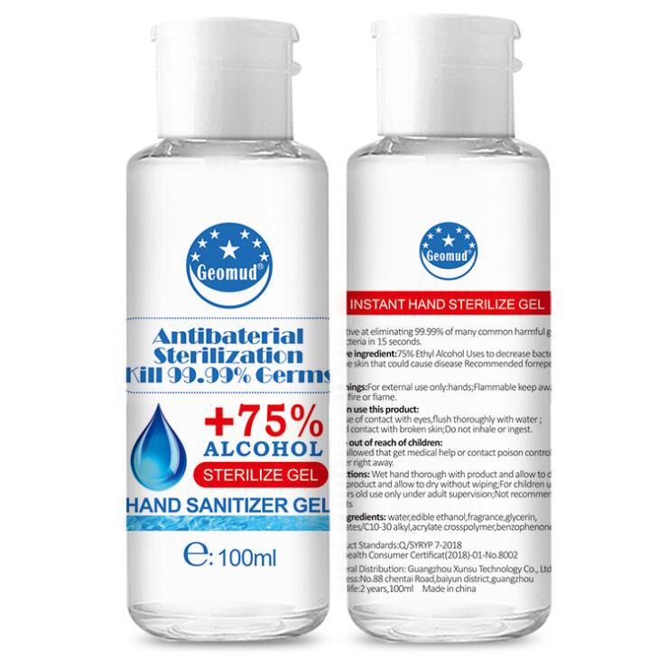 Customized Natural Hand Wash Sanitizer Disposable Hand Sanitizer  With 75% Alcohol For Disinfe